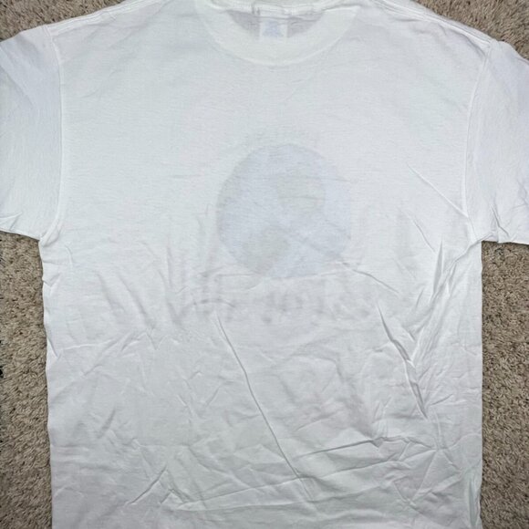 Vintage First USA Earth Naturally White T Shirt XL Short Sleeve Planet Graphic - Picture 9 of 14